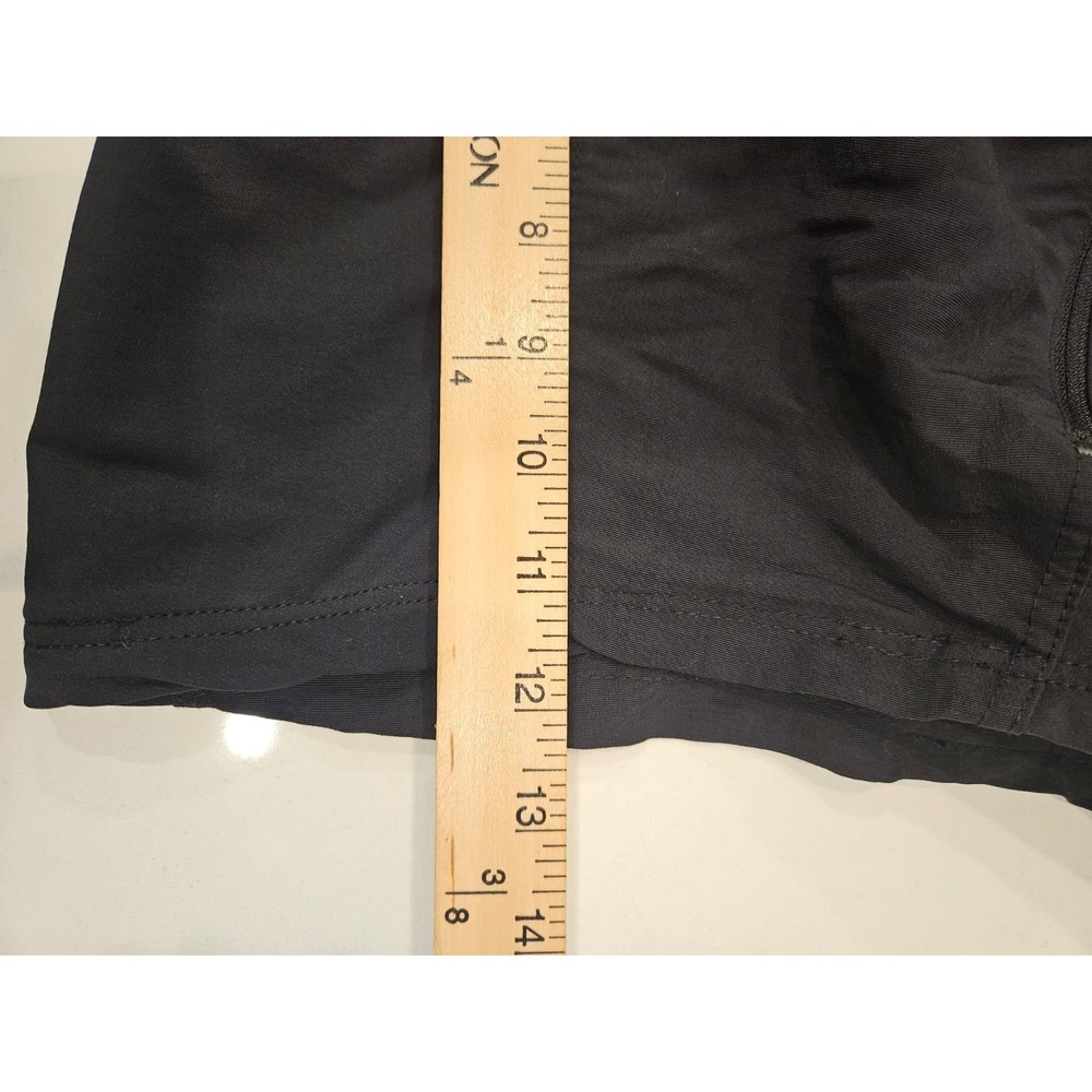 ENDURA Hummvee Cycling Cargo Shorts‎ Black Nylon Zip Pockets Mens XL Montain - Picture 5 of 8